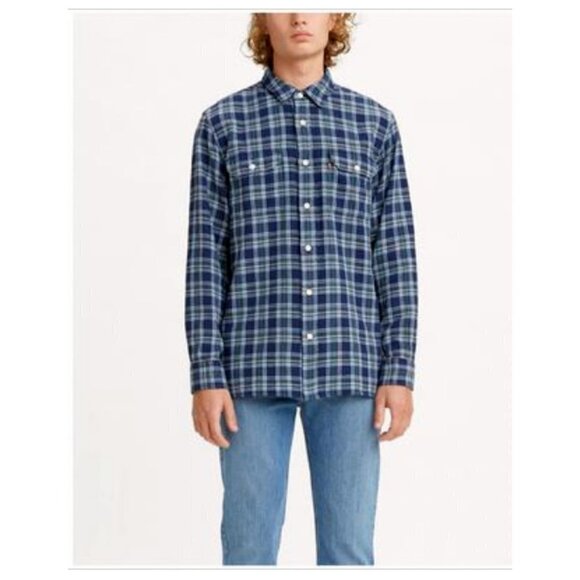 Levi's Other - Levis Mens Classic Plaid Worker Shirt Size S